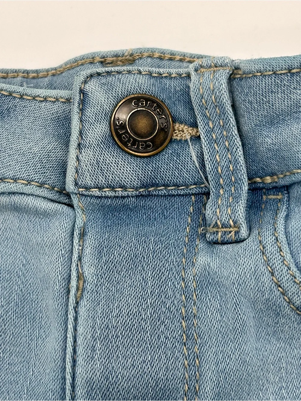 Carter's Light Blue Slim Stretch Jeans Size 4